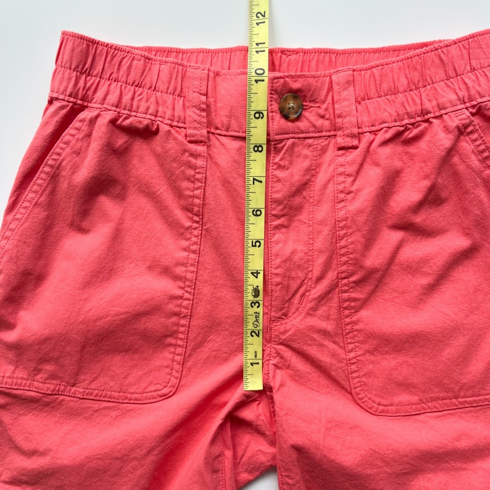 NEW Duluth Trading Co Cotton Hemp 7" Shorts Womens 2 Coral - Picture 5 of 8